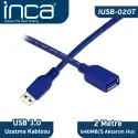 Inca Iusb-020t 2m Usb 3.0 Uzatma Kablosu
