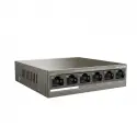 Ip-com F1106p-4-63w 4 Port 10/100+2x10/100 Uplınk Metal Kasa 58w Poe Swıtch