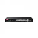 Ip-com G1128-24-410w 24 Port Gıgabıt +2xgb Rj45/sfp Uplınk 370w Poe Rackmount Swıtch