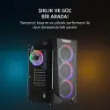 JAMES DONKEY HELIX H800 4XRBW ATX 550W GAMING KASA