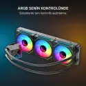 James Donkey Lugis JDC360 ARGB 360mm Siyah Sıvı İşlemci Soğutucu AM5 ve LGA1700 Uyumlu