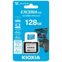 Kıoxıa 128gb Exceriag2, Lmex3l128gg2, A2 V30 4k, Cl10, 160mb/s, Microsd Kart Bellek (sd Adaptörlü)