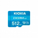Kıoxıa 512gb Exceriag2, Lmexl512gg2 U1 V30 4k,  Cl10, 100mb/s, Microsd Kart Bellek (sd Adaptörlü)