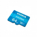 Kıoxıa 64gb Exceria, Lmex1l064gg2, Uhs-1, Cl10, 100mb/s, Microsd Kart Bellek (sd Adaptörlü)