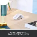 Logitech 910-006255 M650 Kablosuz Beyaz Mouse
