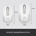 Logitech 910-006255 M650 Kablosuz Beyaz Mouse