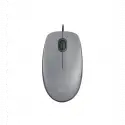 Logıtech 910-006760, M110 Gri, Usb Kablolu, 1000dpi, Optik, 3 Tuşlu, Sessiz Mouse