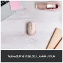 Logıtech 910-006865, M171 Rose, Usb Nano 2,4g Kablosuz, 1000dpi, Optik, 3 Tuşlu, 12ay Pil Ömrü, Mouse