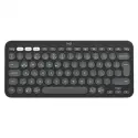 Logitech 920-011859 Pebble 2 Bluetooth Klavye,gri