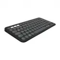 Logitech 920-011859 Pebble 2 Bluetooth Klavye,gri