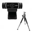 Logıtech 960-001088, C922, Pro Strem 1080p/30 Fps, Otomatik Işık Düzeltimi, Dahili Çift Mikrofonlu, Full Hd, Webcam