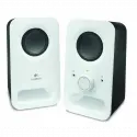 Logıtech 980-000815, Z150, 6w, 1+1, Kulaklık Jaklı, Kompakt, Stereo, Speaker (beyaz)