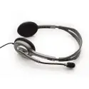 Logitech 981-000271 H110 Mikrofonlu Kulaklık,siyah