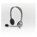 Logitech 981-000271 H110 Mikrofonlu Kulaklık,siyah