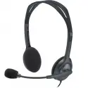 Logitech 981-000593 H111 Mikrofonlu Kulaklık,siyah