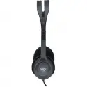 Logitech 981-000593 H111 Mikrofonlu Kulaklık,siyah