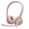 LOGITECH H390 MIKROFONLU PEMBE KULAKLIK 981-001281