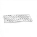 Logıtech K380s, Pebble Keys 2,  Beyaz, 920-011860, Bluetooth, Türkçe, Q, Multimedya, Mini Klavye