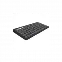 Logıtech K380s, Pebble Keys 2,  Siyah, 920-011859, Bluetooth, Türkçe, Q, Multimedya, Mini Klavye