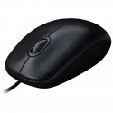 LOGITECH M100 KABLOLU SIYAH MOUSE - 910-006652