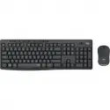 Logıtech Mk295 Q Tr Sessiz Kablosuz Klavye Mouse Set Siyah 920-009804