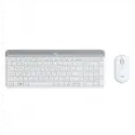 Logıtech Mk470 Beyaz, 920-009436, Kablosuz, Türkçe Q, Klavye Mouse Set