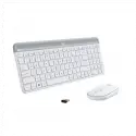 Logıtech Mk470 Beyaz, 920-009436, Kablosuz, Türkçe Q, Klavye Mouse Set