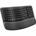 Logıtech Wave, 920-012311, Kablosuz, Türkçe Q, Multimedya, Dolgu Bileklikli Klavye