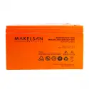 Makelsan 12v 9ah, Bakımsız, Kuru Akü. Ups İçin Uygundur.