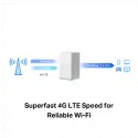 Mercusys Mb110-4g, N300, 2port, 300mbps, Sim Kart Yuvalı, 4g-lte, Router