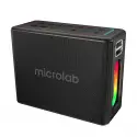 Mıcrolab M60 Vega, 100w, Taşınabilir, Bt/usb/aux/tf/type-c, Rgb Işıklı, 15000mah Batarya, 2adet Mikrofon, Karaoke/parti, Bluetooth Speaker,