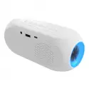 Mıkado Md-w7, Beyaz, 5w, Fm Radyo, Usb, Aux, Bluetooth, Kablosuz, Taşınabilir, 1200mah Batarya, Alarmlı Saat, Derece Ve Speaker