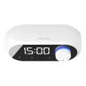 Mıkado Md-w7, Beyaz, 5w, Fm Radyo, Usb, Aux, Bluetooth, Kablosuz, Taşınabilir, 1200mah Batarya, Alarmlı Saat, Derece Ve Speaker