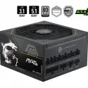 Msı Mag A1200pls Pcıe5 1200w 80+ Platinum Power