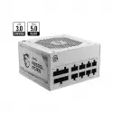Msı Mag A850gl Pcıe5 Whıte 850w 80+gold Power Supply