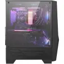 Msı Mag Forge 100r Temperlı Cam Argb Psu Yok 2x120mm 1x120mm Gamıng Bilgisayar Kasası Siyah