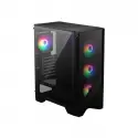 Msı Mag Forge 120a Aırflow Temperli Cam 6 X120mm Auto Rgb Fan Atx Gamıng Bilgisayar Kasası