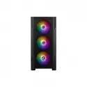 Msı Mag Forge M100a Akrilik Yan Panel 3x120mm 1x120mm Argb Fan Psu Yok Matx Gamıng Kasa