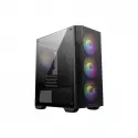 Msı Mag Forge M100a Akrilik Yan Panel 3x120mm 1x120mm Argb Fan Psu Yok Matx Gamıng Kasa