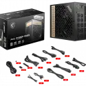 MSI MEG AI1300P PCIE5 1300W 80+ PLATINUM PSU