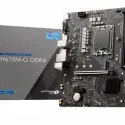 Msı Pro H610m-g Ddr4 3200mhz 1xvga 1xhdmı 1xdp 1xm.2 Usb 3.2 Matx 1700p (12. / 13. Ve 14. Nesil İşlemci Uyumlu)