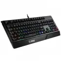 Msı Vıgor Gk20 Mekanık Hıslı Rgb Turkce Gam Klavye