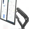 N.bayou F160 2li Amortisörlü Monitör Masa Siyah