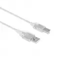 Oem Usb250, Şeffaf, Usb Yazıcı Kablosu, 5 Metre