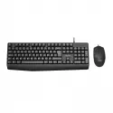 PHILIPS KABLOLU  KLAVYE&MOUSE SET SPT6237B SİYAH