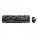 PHILIPS KABLOLU  KLAVYE&MOUSE SET SPT6237B SİYAH