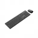 PHILIPS KABLOSUZ KLAVYE&MOUSE SET SPT6318B SİYAH
