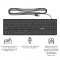 Phılıps Spk6248b, Usb Kablolu, Türkçe Q, Multimedya Klavye (siyah)