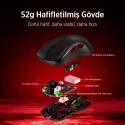 Phılıps Spk9418b, Evnıa, Siyah, Usb Nano 2,4gh Ve Bluetooth Kablosuz, 12.000dpi, Optic, 6 Programlanabilir Buton, Şarj Edilebilir, Gamıng Mouse
