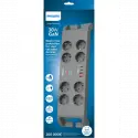 Phılıps Spn8180ga/62, 8 Soket, Akım Korumalı Priz, 2400 Joules, 2mt Kablo, 2xusb-c Pd 20w Hızlı Şarj, 2xusb-a Qc 18w, (gri)